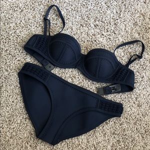 black Triangl swimsuit